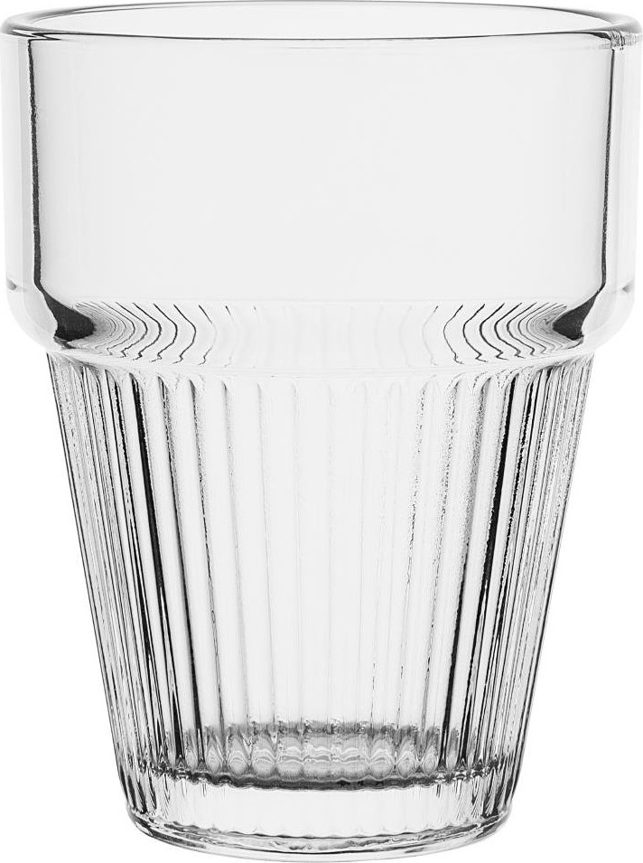  Olympia geriffelte stapelbare Becher 150ml (6 St&uuml;ck) 
