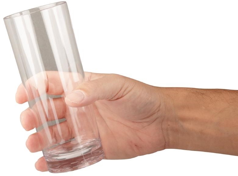  Olympia Kristallon Polycarbonat Hi Ball Gl&auml;ser Transparent 360ml (6 St&uuml;ck) 