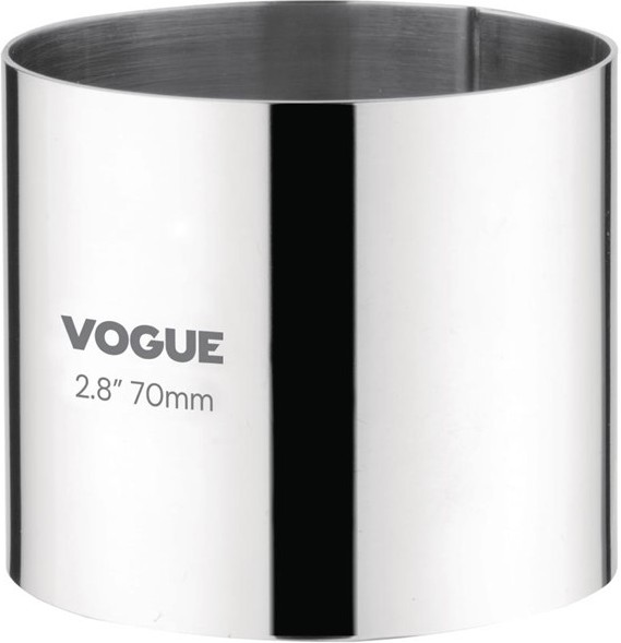  Vogue Moussering Edelstahl 6 x 7cm 