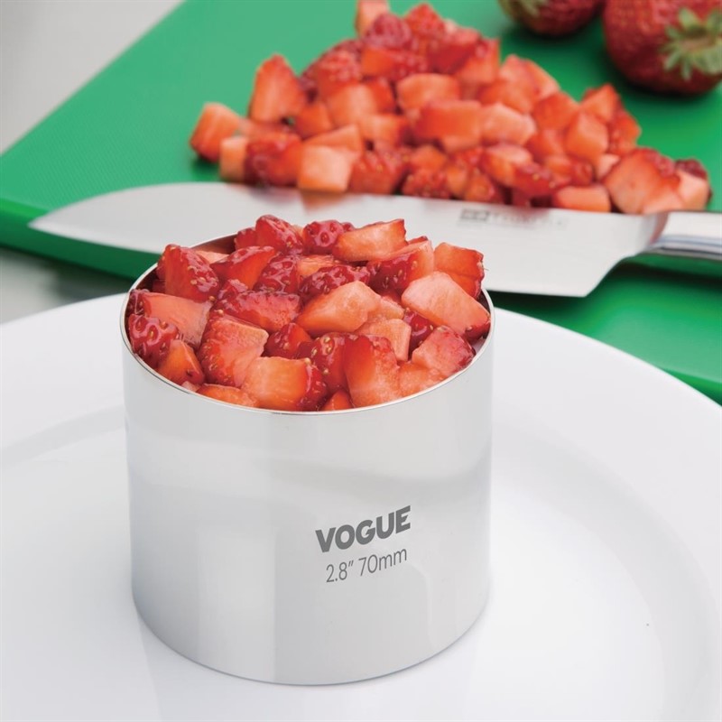  Vogue Moussering Edelstahl 6 x 7cm 