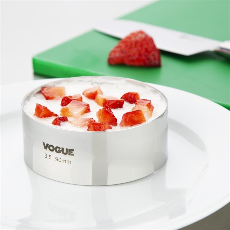  Vogue Moussering Edelstahl 3,5 x 9cm 
