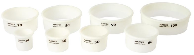  Matfer Exoglass runde Ausstechformen glatt 