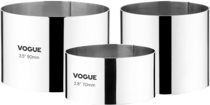  Vogue Matfer Flacher Moussering 7cm 