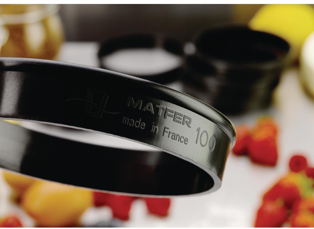  Matfer Bourgeat Exoglas Tortenring 100mm (6 St&uuml;ck) 