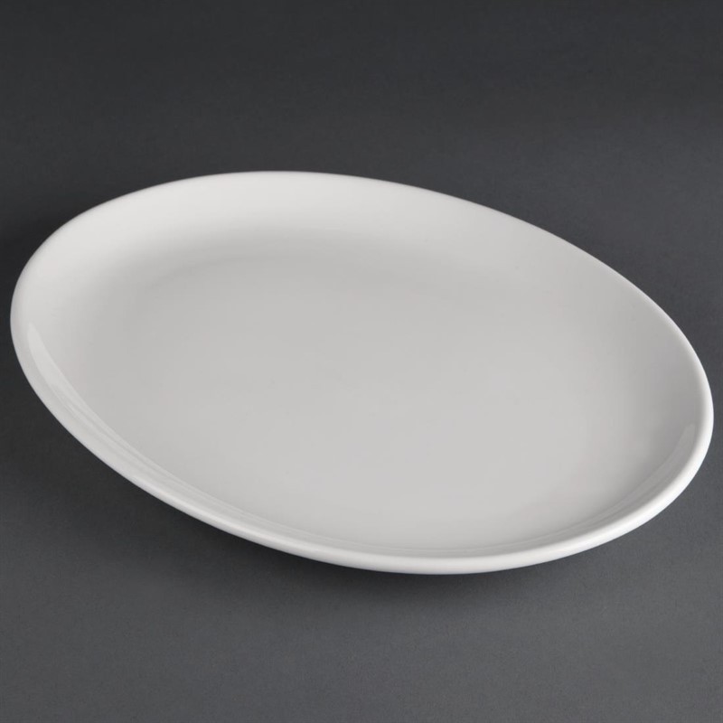  Athena Hotelware ovale Coupeteller 30,5cm 