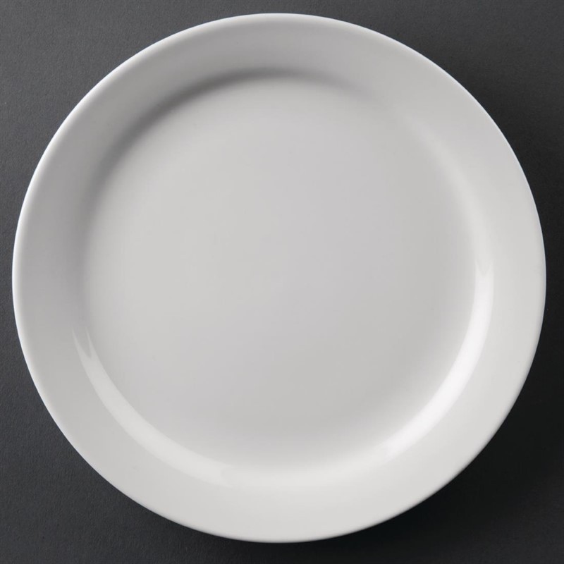  Athena Hotelware runde Teller mit schmalem Rand 16,5cm 
