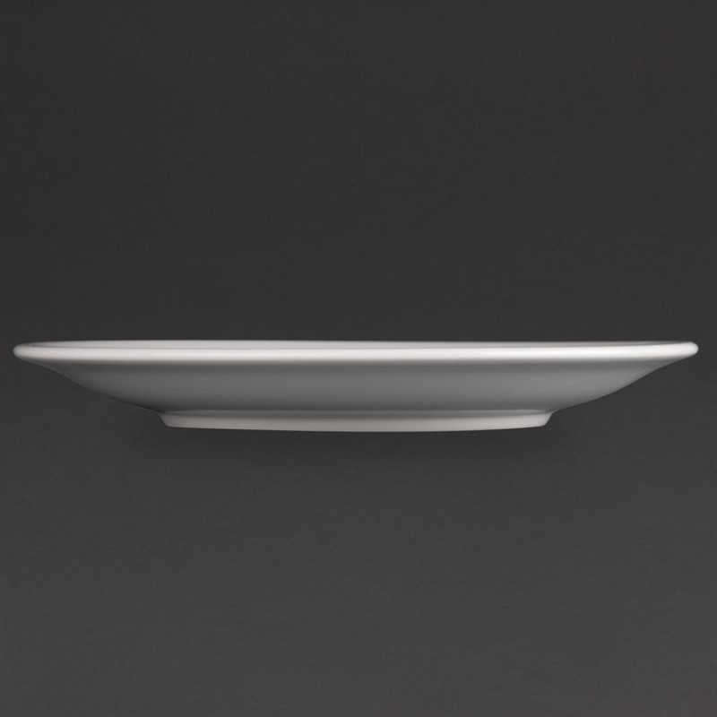  Athena Hotelware runde Teller mit schmalem Rand 20,5cm 