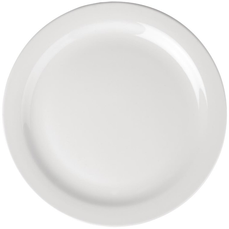  Athena Hotelware runde Teller mit schmalem Rand 22,6cm 