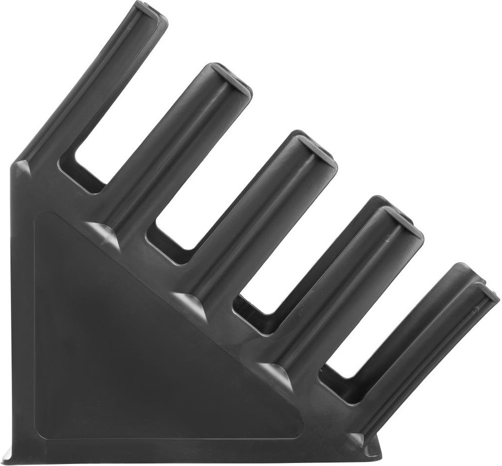  Olympia Kristallon Tassenhalter 4-Slots Polypropylen Schwarz 