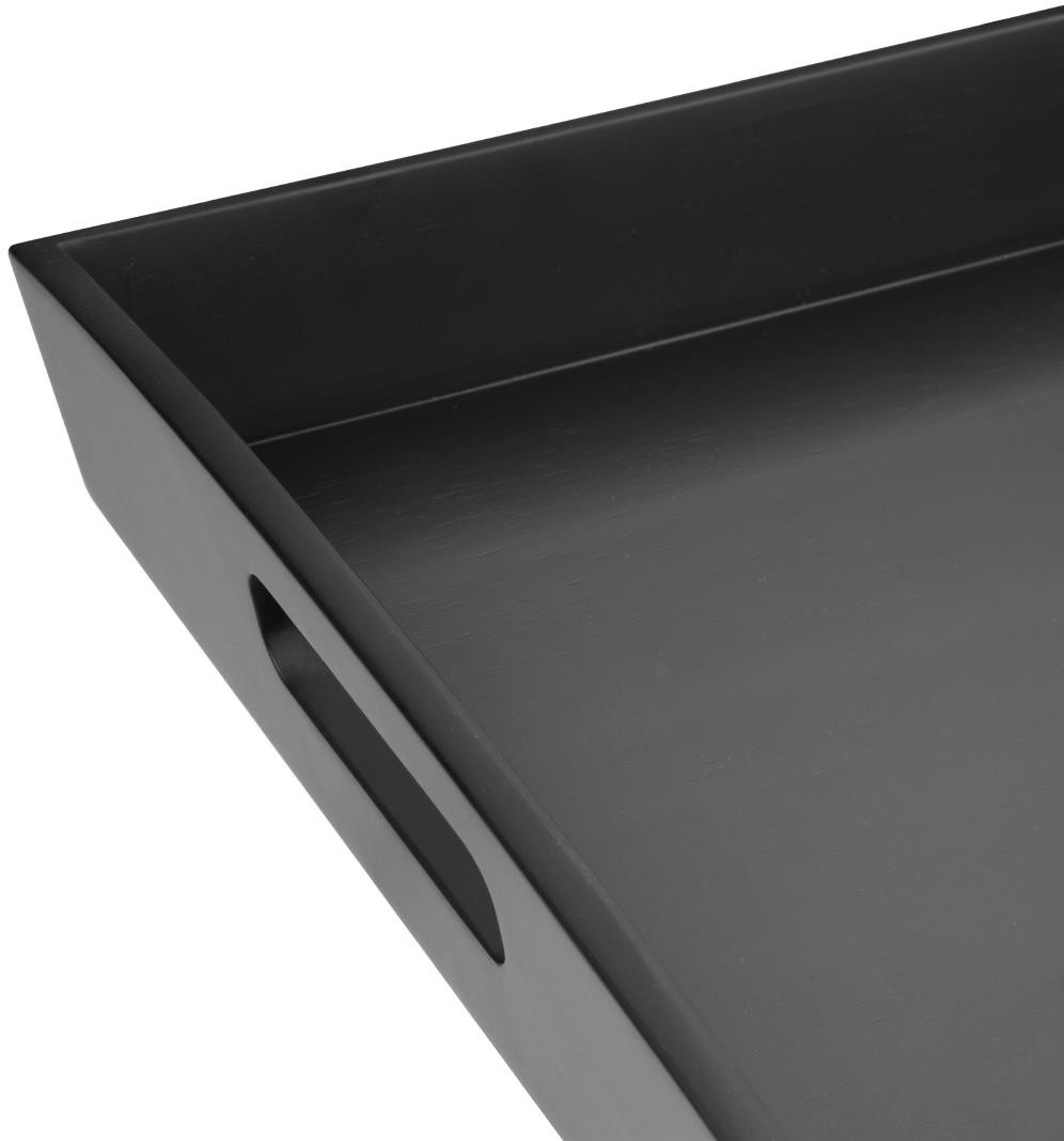  Olympia Bamboo Black Gro&szlig;es Serviertablett 510x350mm 
