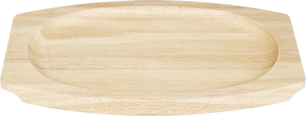  Olympia Hevea-Brett f&uuml;r Gusseisen-Oval-Sizzler 335x205mm f&uuml;r GJ557 