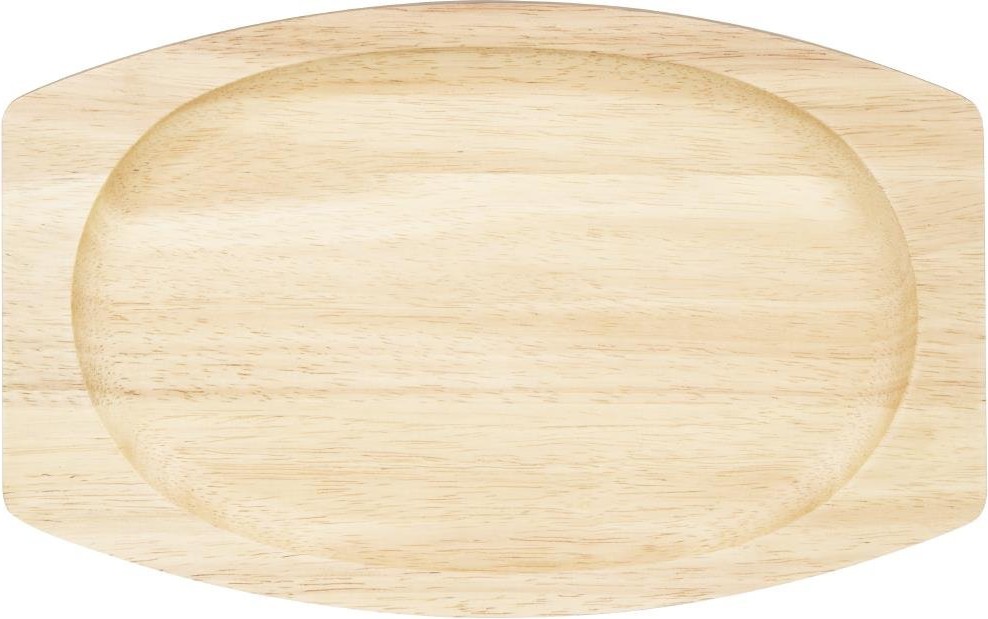  Olympia Hevea-Brett f&uuml;r Gusseisen-Oval-Sizzler 335x205mm f&uuml;r GJ557 