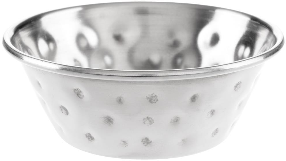  Olympia So&szlig;enbecher aus geh&auml;mmertem Edelstahl, 45 ml, 12 St&uuml;ck 