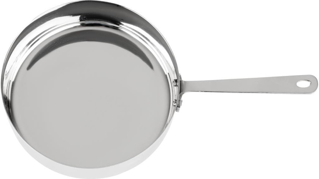  Olympia Tischpr&auml;sentation Edelstahl Mini-So&szlig;enpfanne 125x35mm 