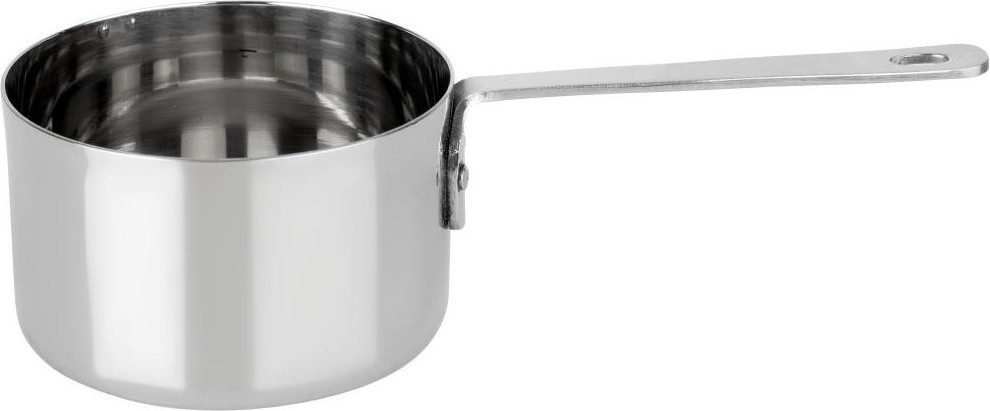  Olympia Tischpr&auml;sentation Mini-Saucenpfanne aus Edelstahl 70x45mm 