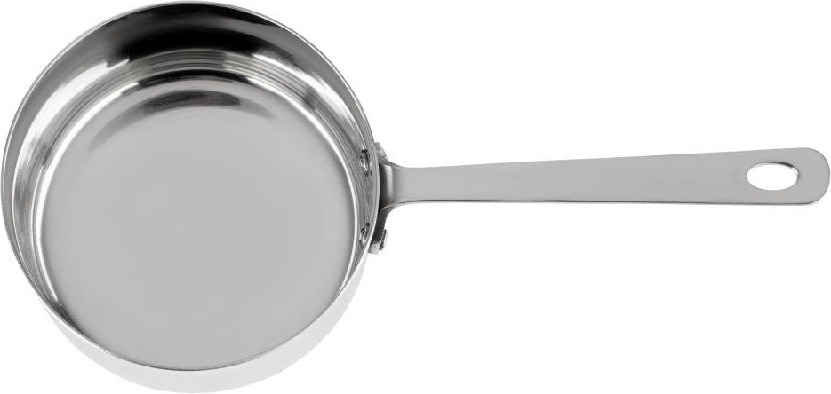  Olympia Tischpr&auml;sentation Mini-Saucenpfanne aus Edelstahl 70x45mm 