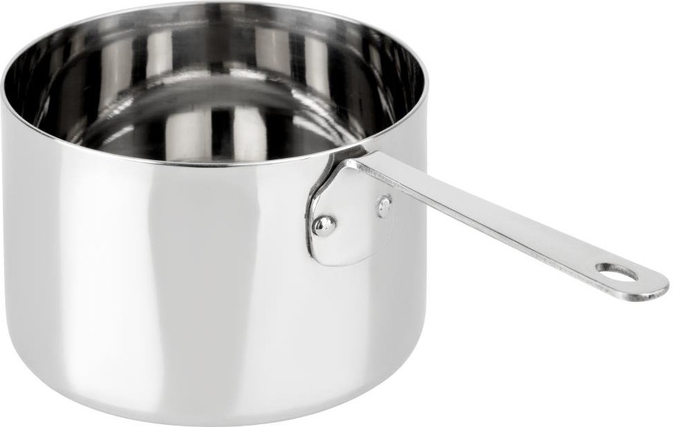  Olympia Tischpr&auml;sentation Mini Stieltopf Edelstahl 90x60mm 