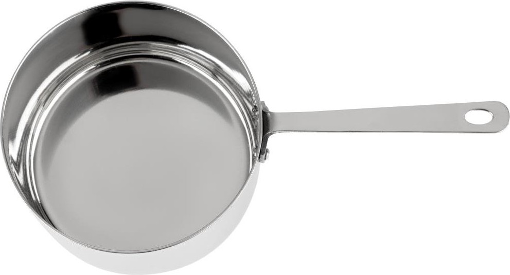  Olympia Tischpr&auml;sentation Mini Stieltopf Edelstahl 90x60mm 