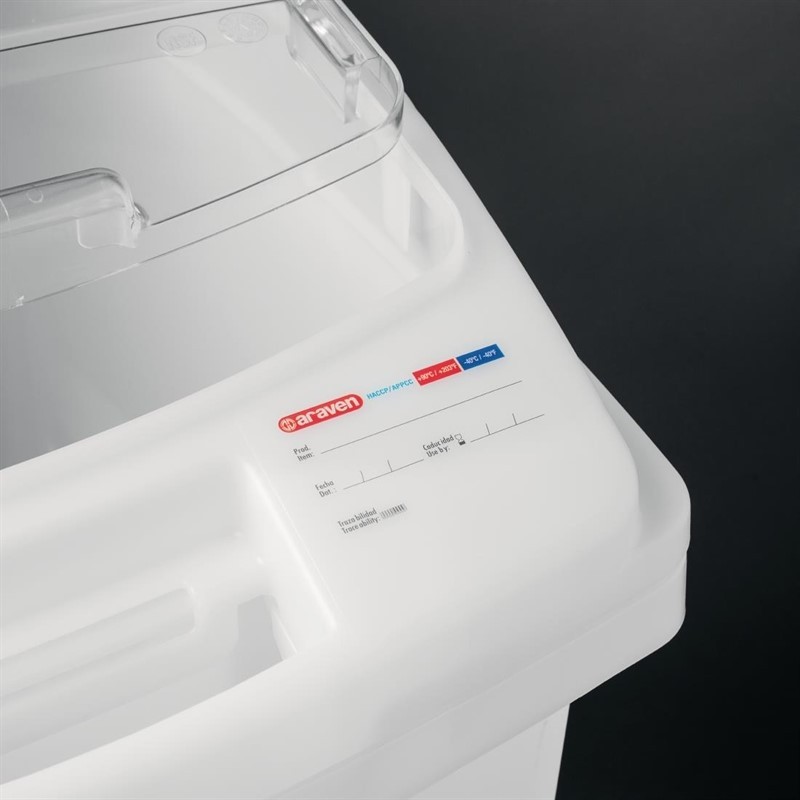  Araven transparenter Zutatenbeh&auml;lter 80L 