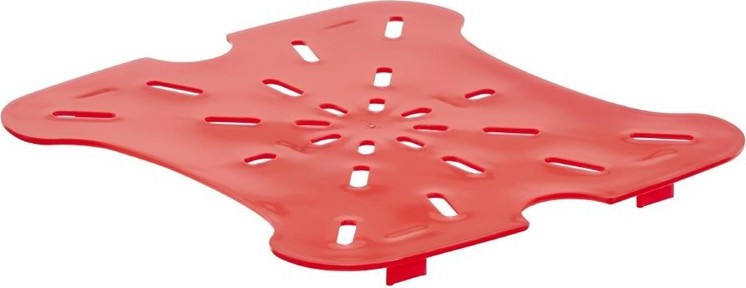  Cambro FreshPro Roter Abtropfboden 195x195mm 