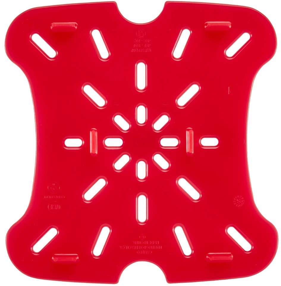  Cambro FreshPro Roter Abtropfboden 195x195mm 