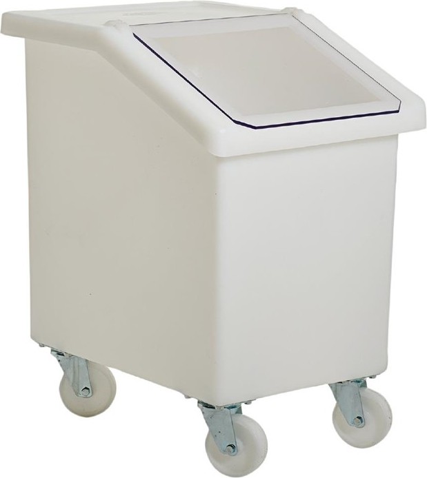  Gastronoble Mobiler Zutatenbeh&auml;lter 90Ltr Wei&szlig; 