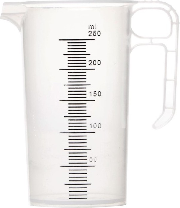 Gastronoble Pro-Measures Polypropylen Messbecher 250ml 