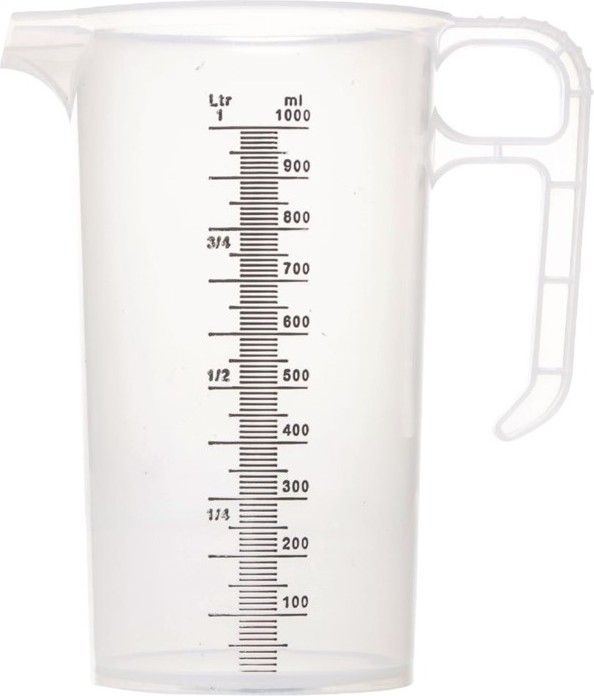  Gastronoble Pro-Measures Polypropylen Messbecher 1000ml 