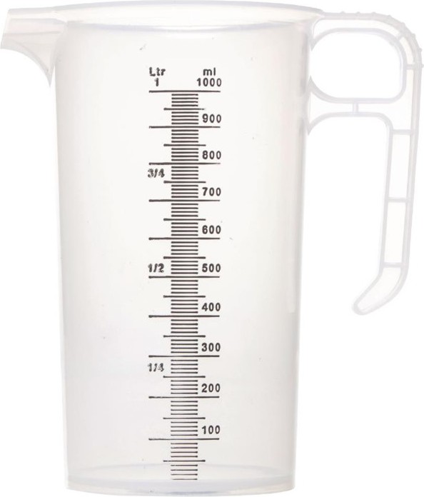  Gastronoble Pro-Measures Polypropylen Messbecher 1000ml 