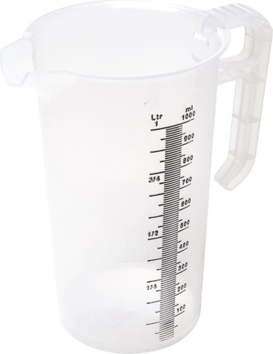  Gastronoble Pro-Measures Polypropylen Messbecher 1000ml 