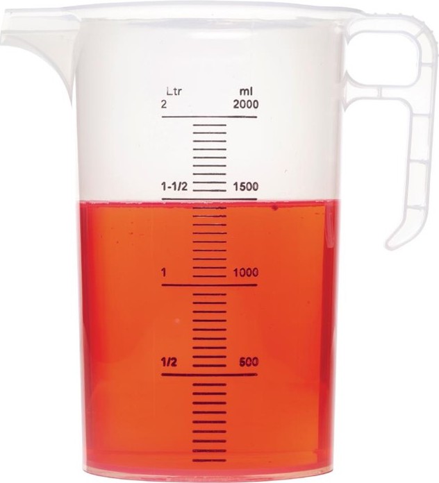  Gastronoble Polypropylen Messbecher 2L 