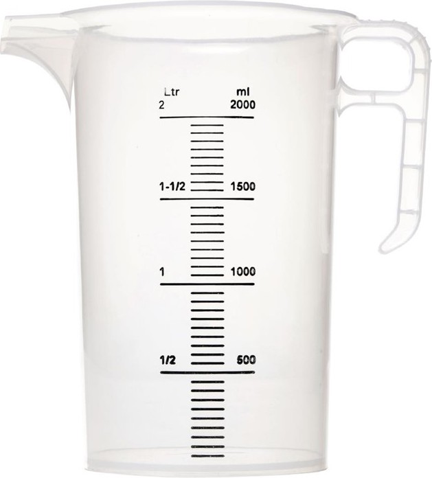  Gastronoble Polypropylen Messbecher 2L 