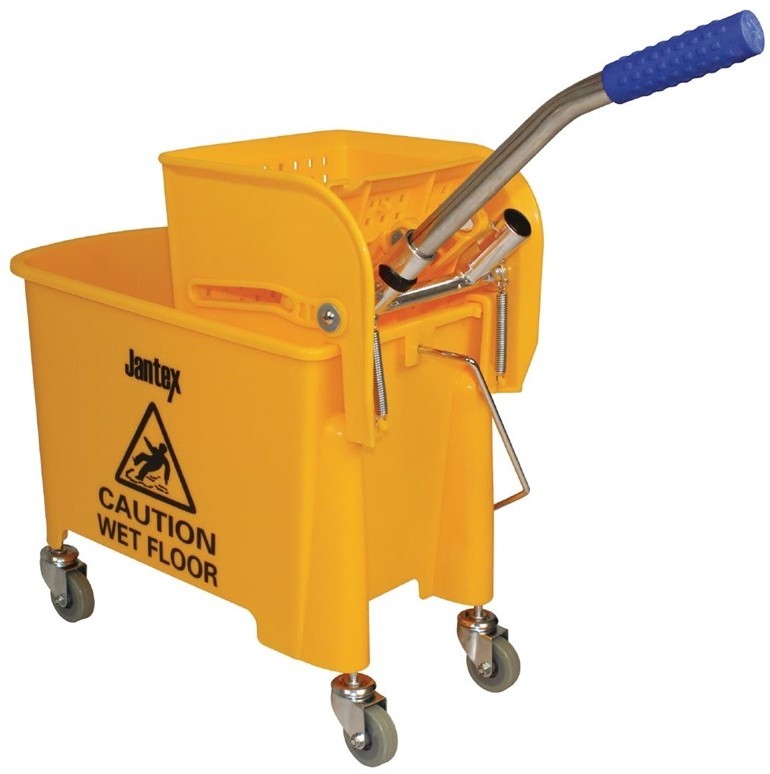  Jantex Moppeimer mit Mopppresse gelb 20L 