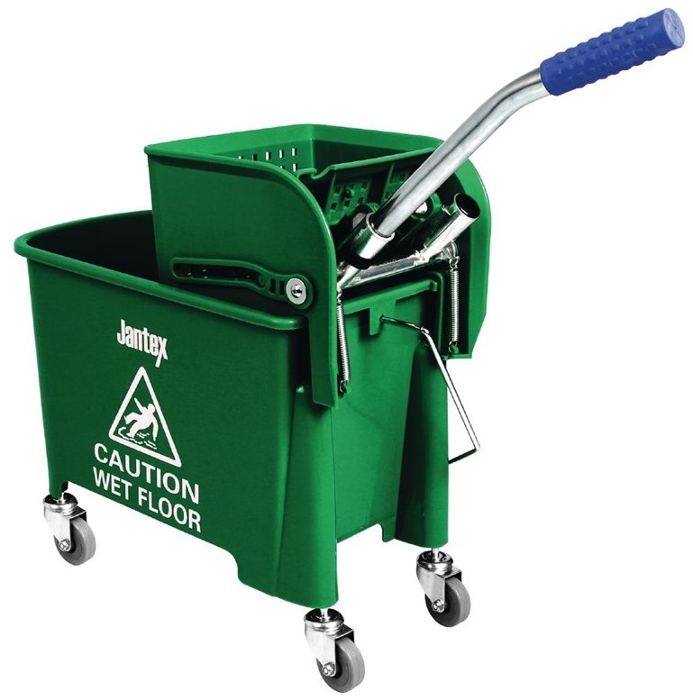  Jantex Moppeimer mit Mopppresse gr&uuml;n 20L 
