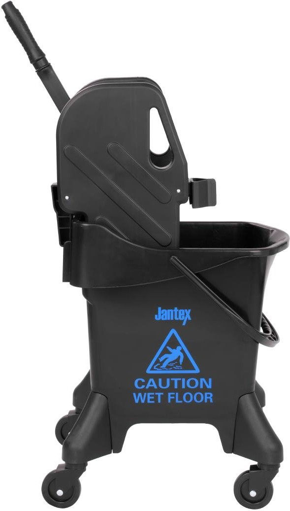  Jantex 20Ltr hoher Mopp-Eimer mit Wringer - Blaues Muster 