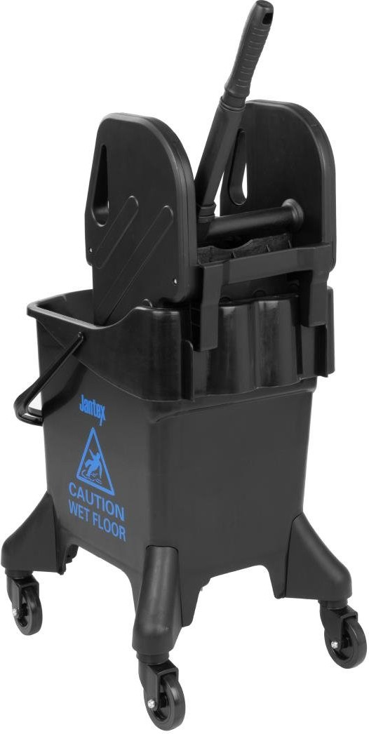  Jantex 20Ltr hoher Mopp-Eimer mit Wringer - Blaues Muster 