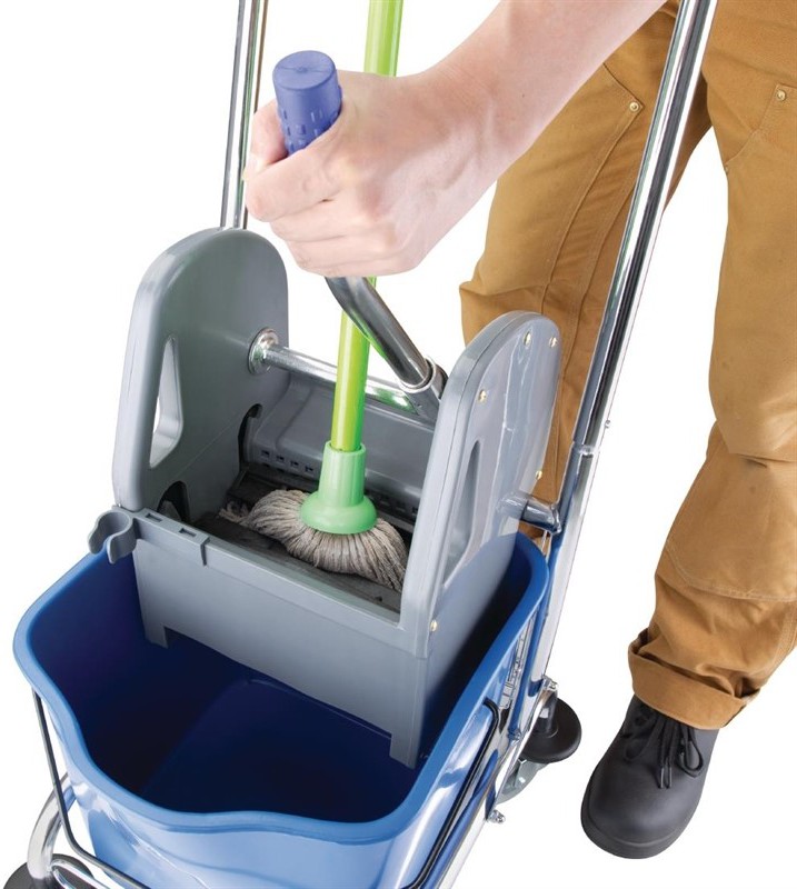  Jantex Deluxe Moppeimer mit Mopppresse 24L 