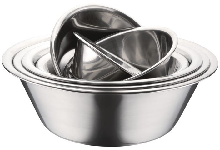  Vogue Teigsch&uuml;ssel konisch Edelstahl 8 Liter 