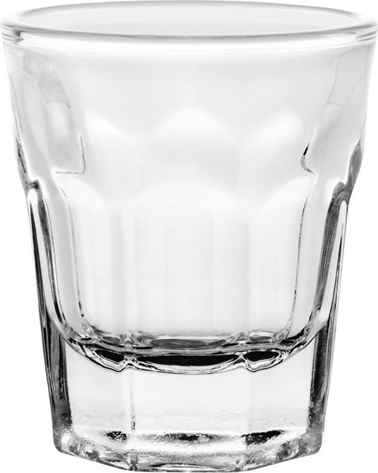  Olympia Orleans halbgetafelte Schnapsgl&auml;ser 4cl 
