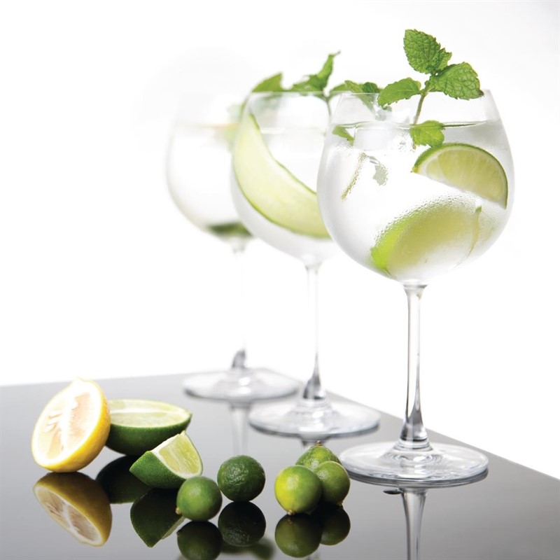  Olympia Bar Collection Kristall Gin Gl&auml;ser 64,5cl (6 St&uuml;ck) 