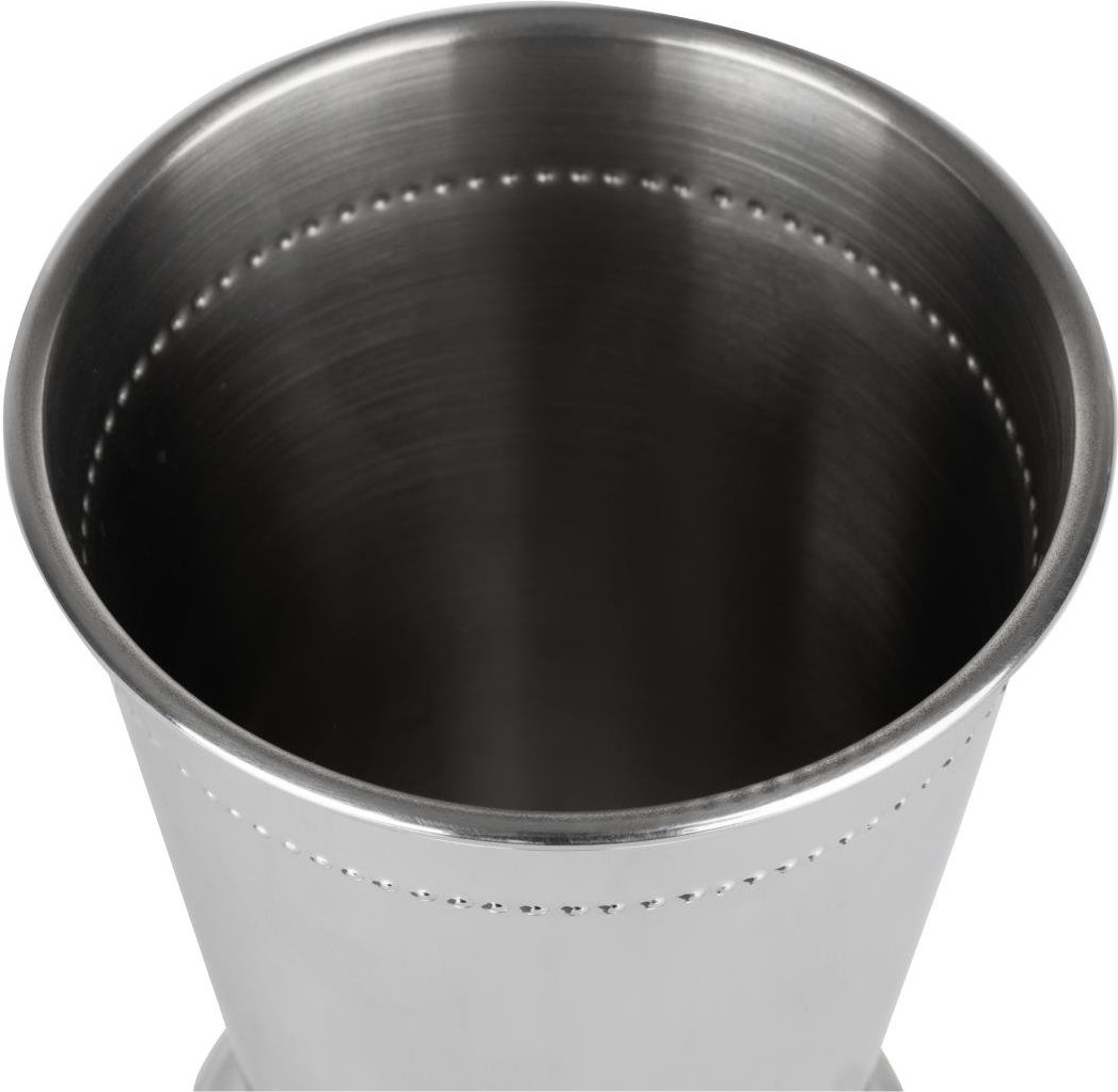  Olympia Barartikel Perlen Julep Becher Edelstahl 370ml 