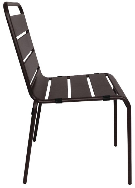  Bolero Bistrost&uuml;hle Stahl schwarz 
