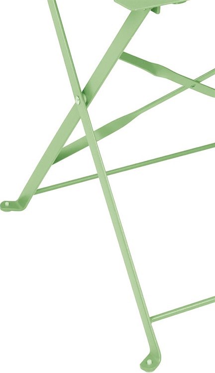  Bolero Pavement Style Klappst&uuml;hle aus Stahl Hellgr&uuml;n (2er Pack) 