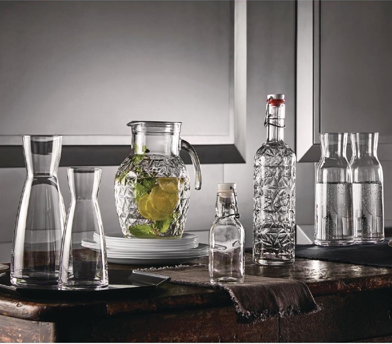  Luigi Bormioli Bormioli Ypsilon Karaffen Transparent 1L 