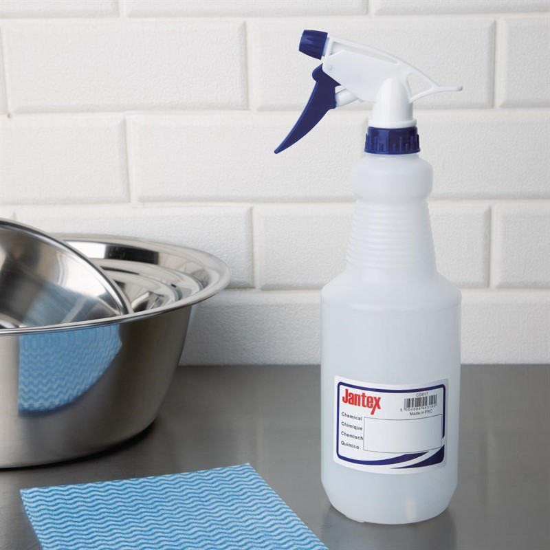  Jantex farbkodierte Spr&uuml;hflasche blau 750ml 