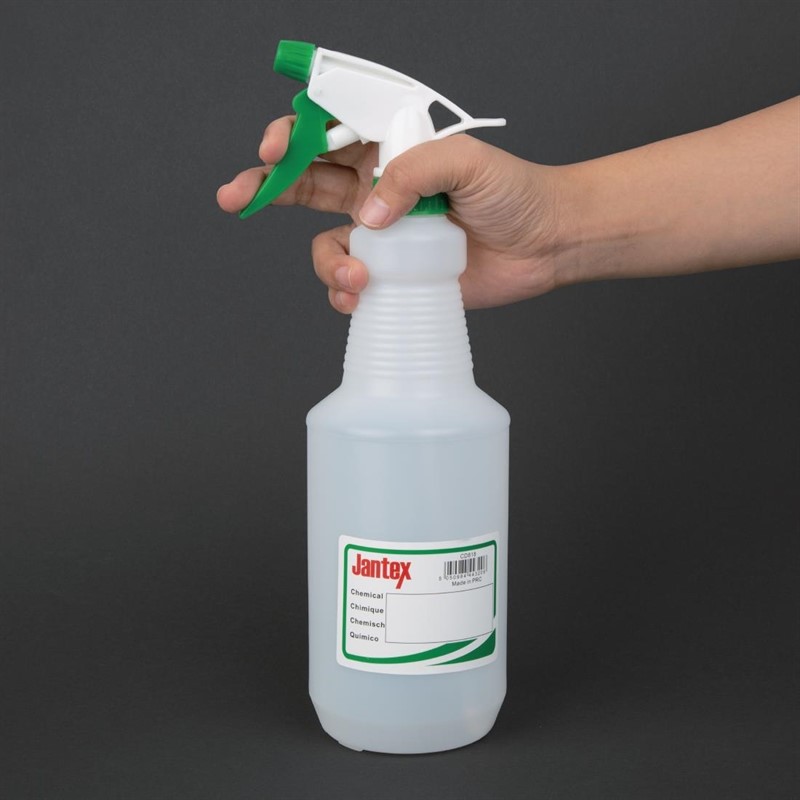  Jantex farbkodierte Spr&uuml;hflasche gr&uuml;n 750ml 