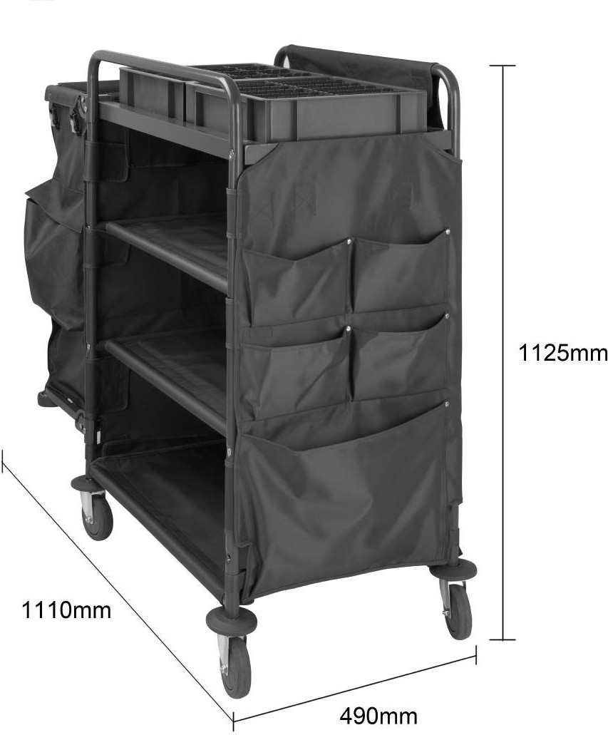  Jantex Kompaktes Housekeeping-Wagen 