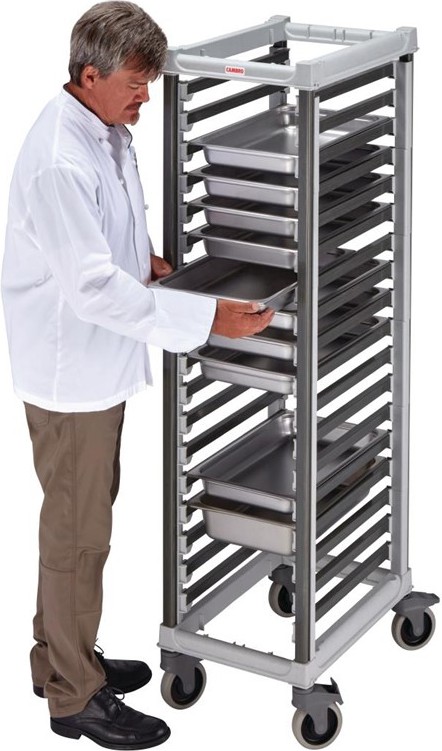  Cambro GN 1/1 Regalwagen 18 Etagen 