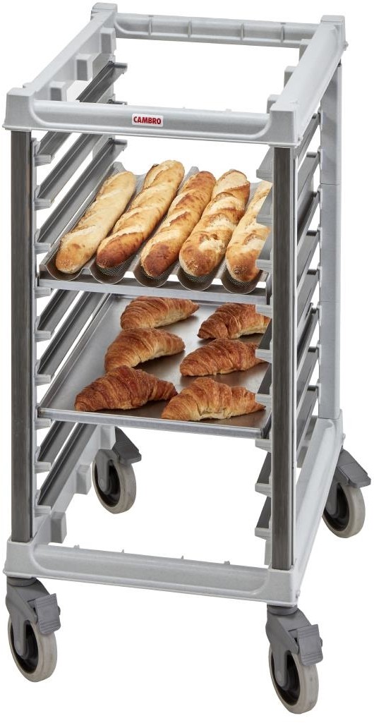  Cambro Ultimate halbhoher B&auml;ckereiwagen 600 x 400 mm 
