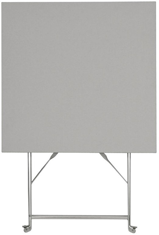  Bolero quadratischer klappbarer Terrassentisch Stahl grau 60cm 
